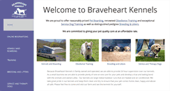 Desktop Screenshot of braveheart-kennels.com